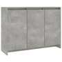 Voir la diapositive 2 : VIDAXL Buffet Gris béton 102x33x75 cm Bois d ingénierie