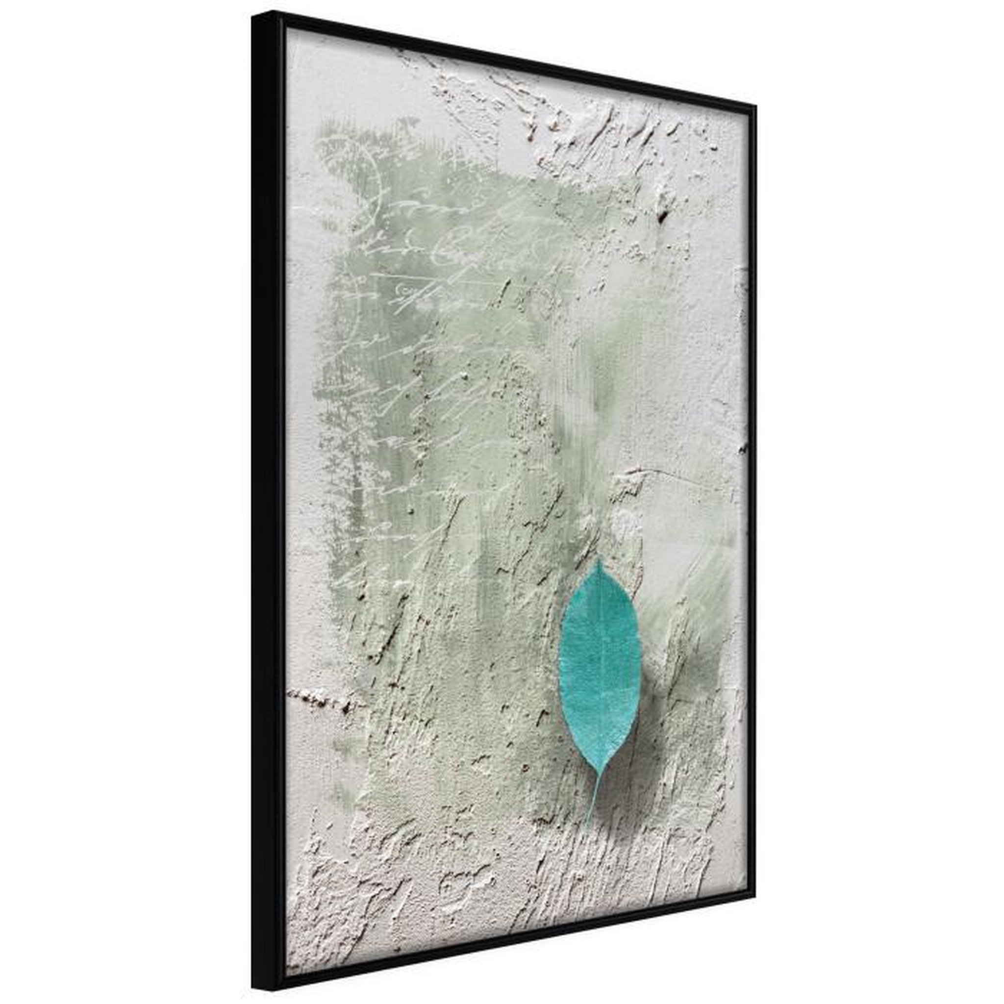 Paris Prix Affiche Murale Encadrée  Floating Leaf I. Coloris disponibles : Noir, Jaune