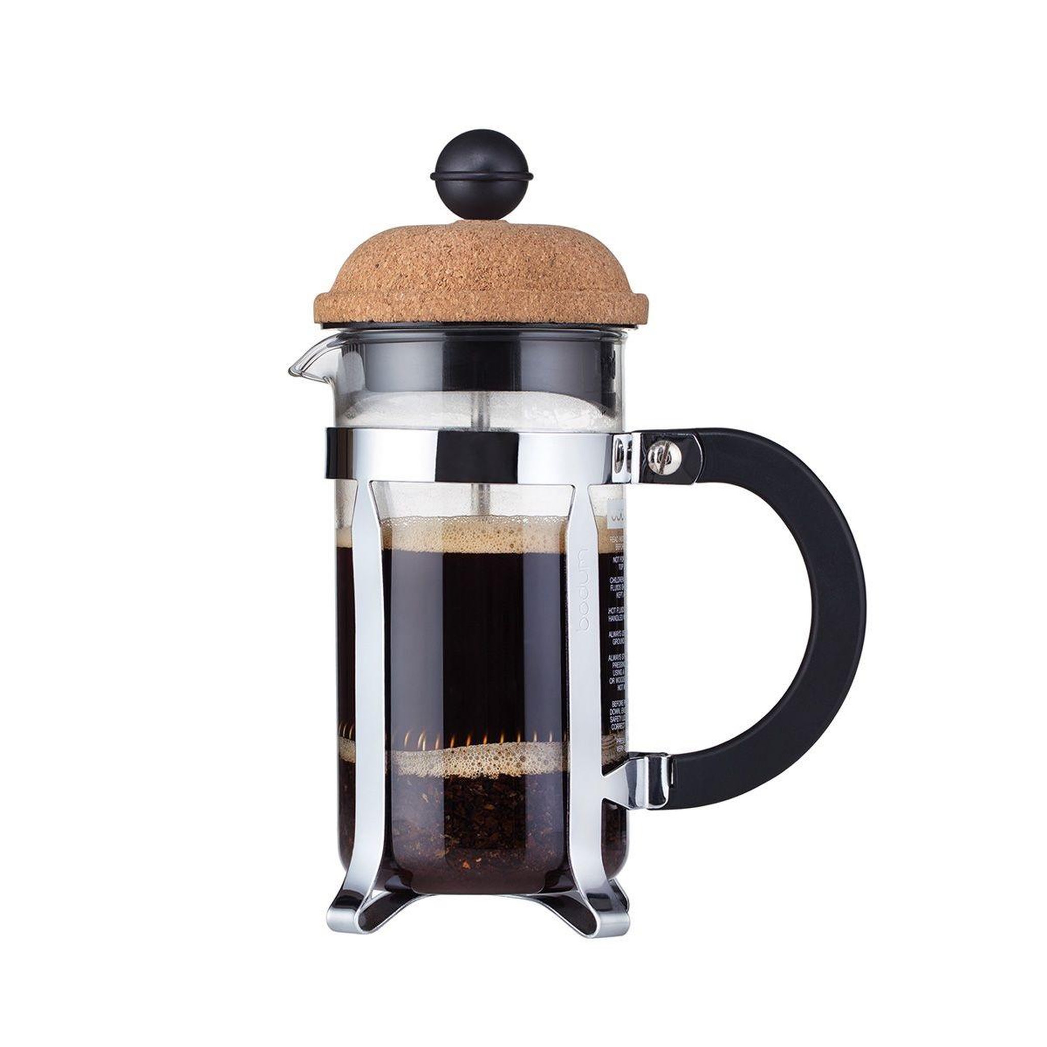 Voir la diapositive 2 : Bodum Cafetière à piston 3 tasses 0.35l liège - 1923-109s