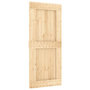Voir la diapositive 2 : VIDAXL Porte NARVIK 90x210 cm bois massif de pin