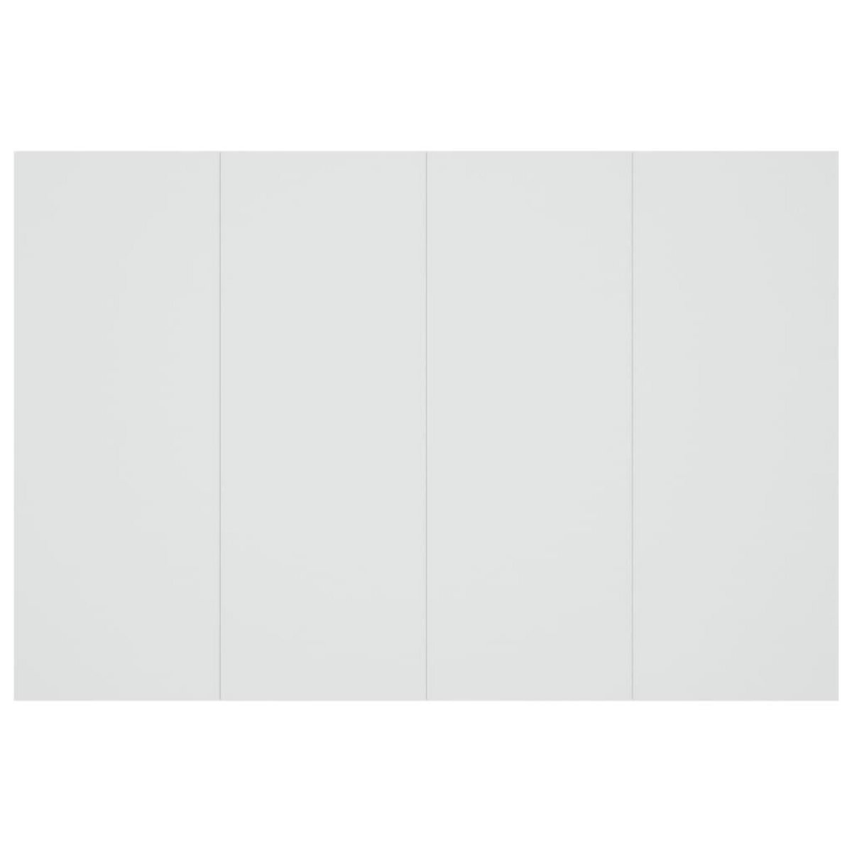 VIDAXL Tete de lit Blanc 120x1,5x80 cm Bois d'ingenierie