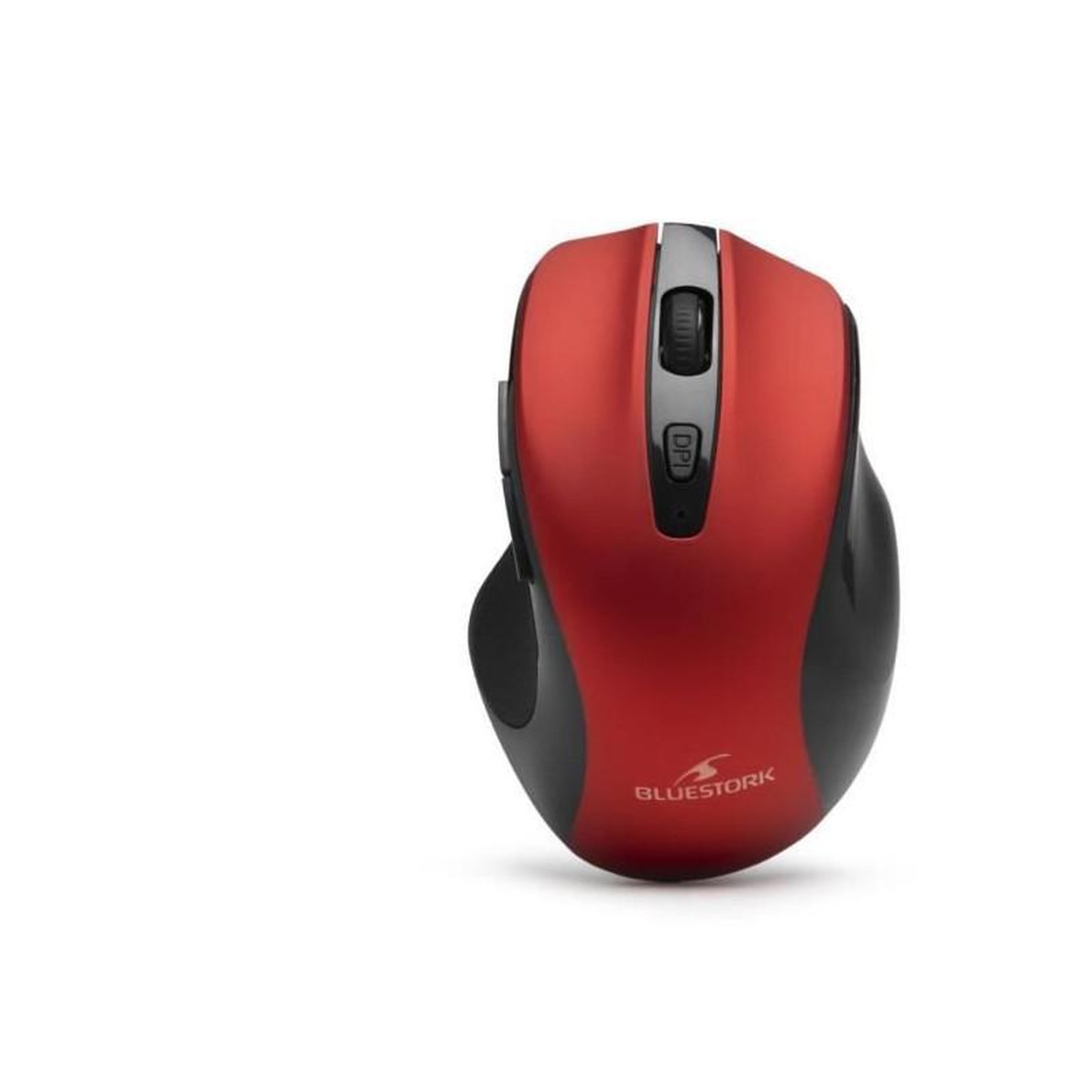 BLUESTORK Souris Sans Fil - BLUESTORK - OFFICE 75 - Rechargeable - PC/MAC - Rouge