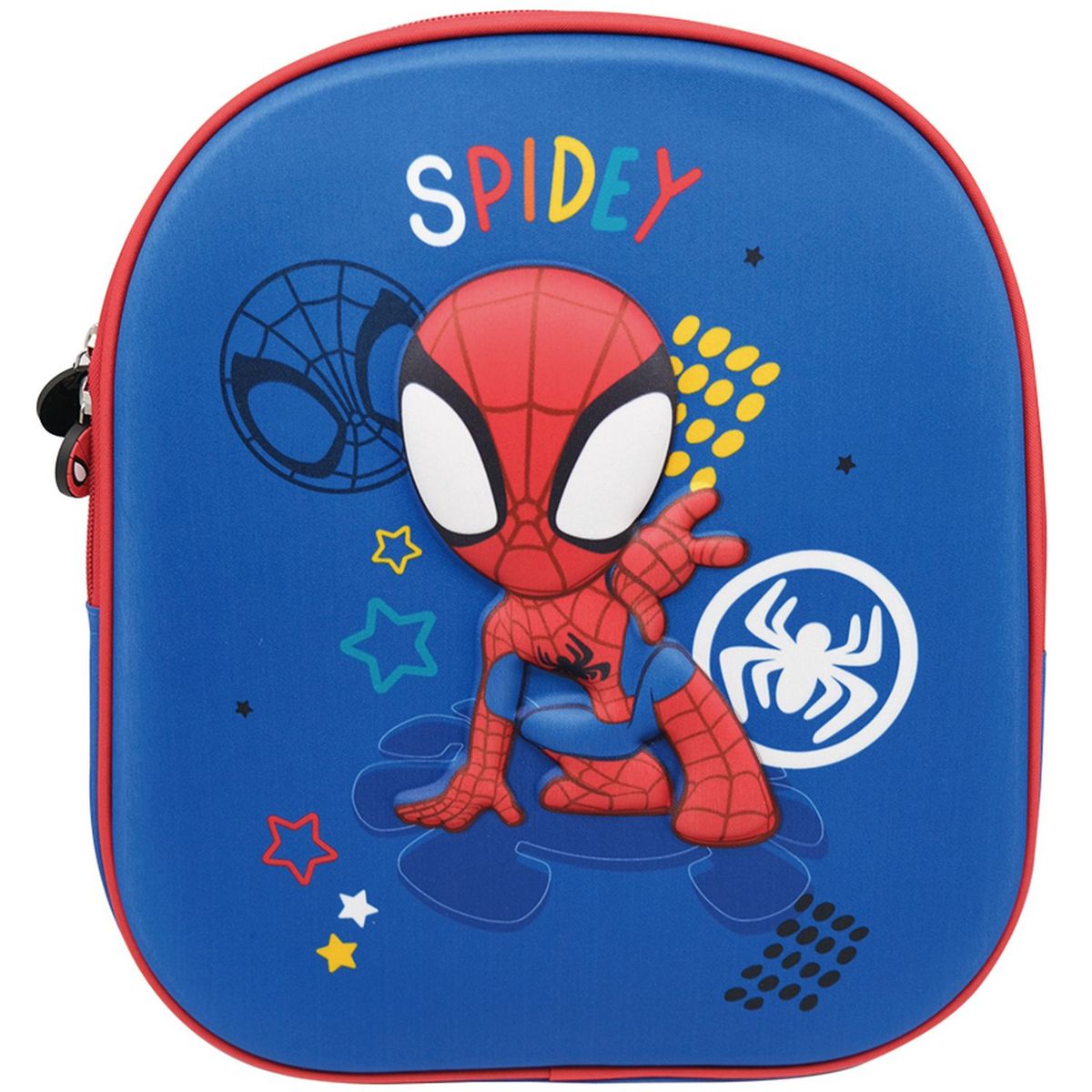 MARVEL Sac maternelle 3D bleu Spiderman