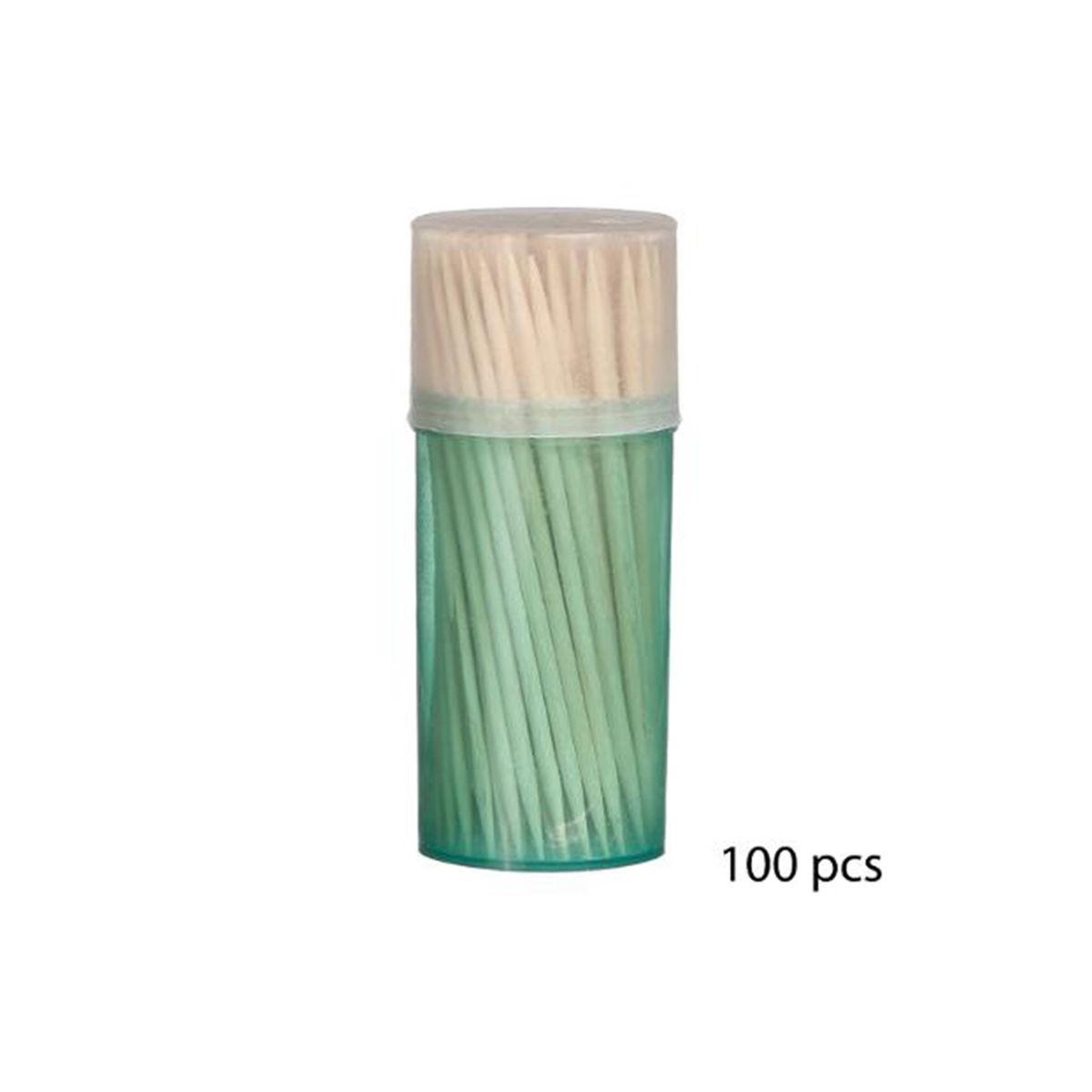 Voir la diapositive 5 : FIVE Lot de 4 pots à cure-dents  teath  6cm multicolore