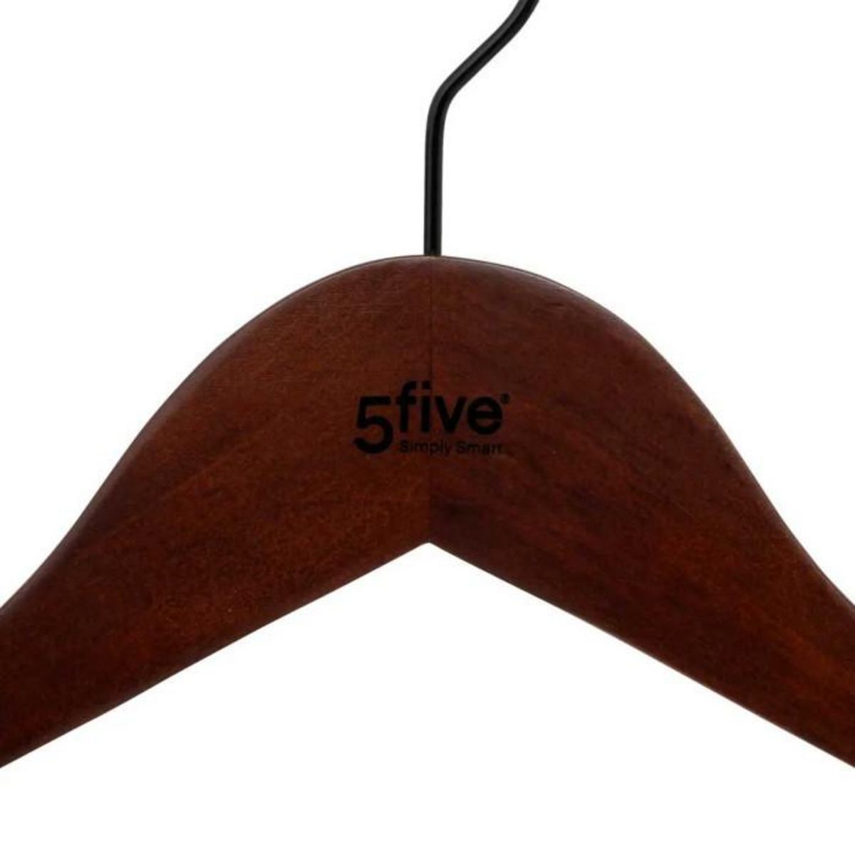 FIVE Cintre Pour Veste en Bois  Vintage  45cm Marron