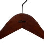 Voir la diapositive 2 : FIVE Cintre Pour Veste en Bois  Vintage  45cm Marron