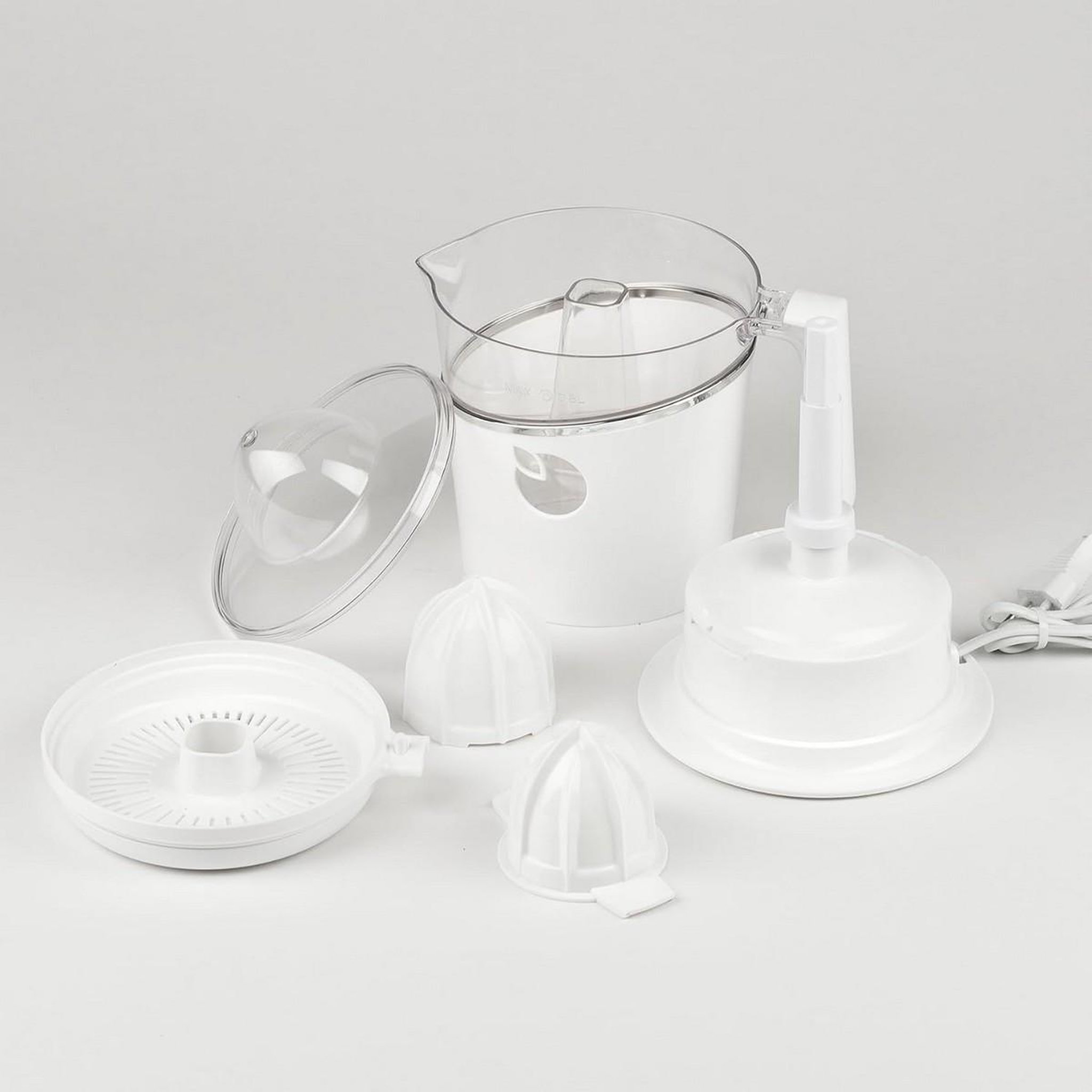 Voir la diapositive 3 : GIRMI Extracteur de jus électrique girmi sr04 25w 800cc blanc
