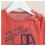 Voir la diapositive 3 : IN EXTENSO Pyjama velours héros bébé garçon