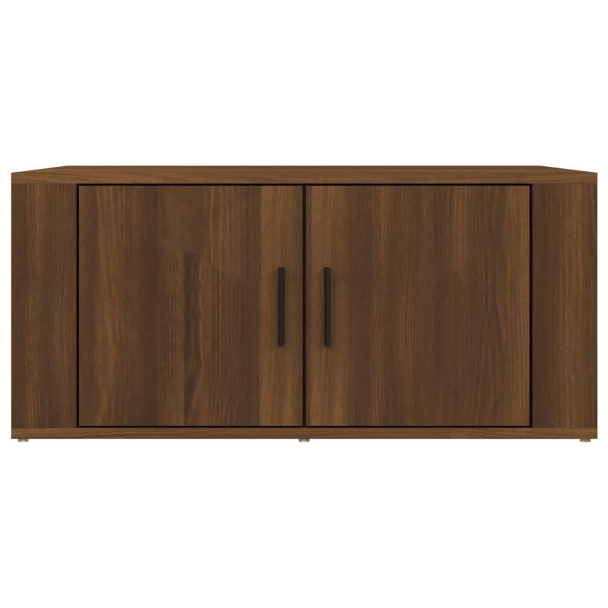 VIDAXL Table basse Chene marron 80x50x36 cm Bois d'ingenierie
