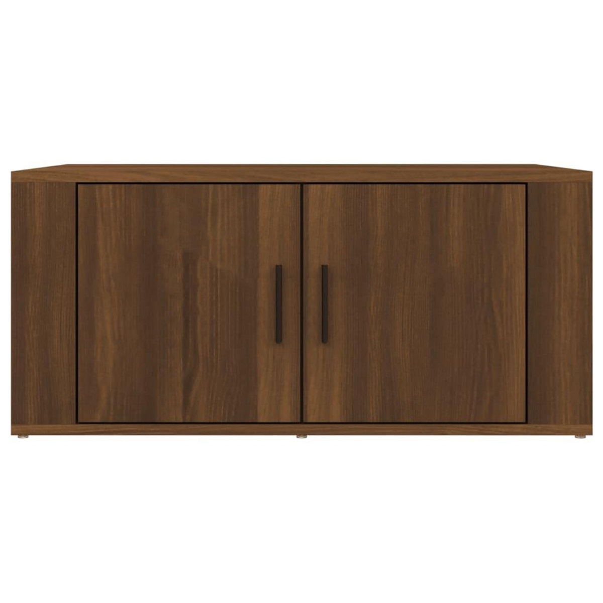VIDAXL Table basse Chene marron 80x50x36 cm Bois d'ingenierie