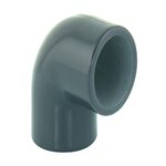 JARDIDECO Coude PVC pression 90° femelle Ø 63 mm - Fitt