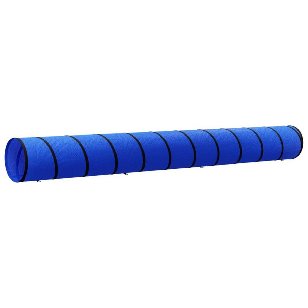 VIDAXL Tunnel pour chien bleu Ø 55x500 cm polyester
