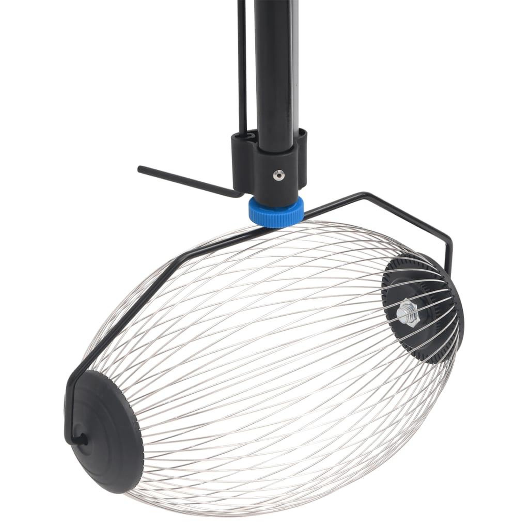 Voir la diapositive 4 : VIDAXL Collecteur de noix bleu 127 cm acier