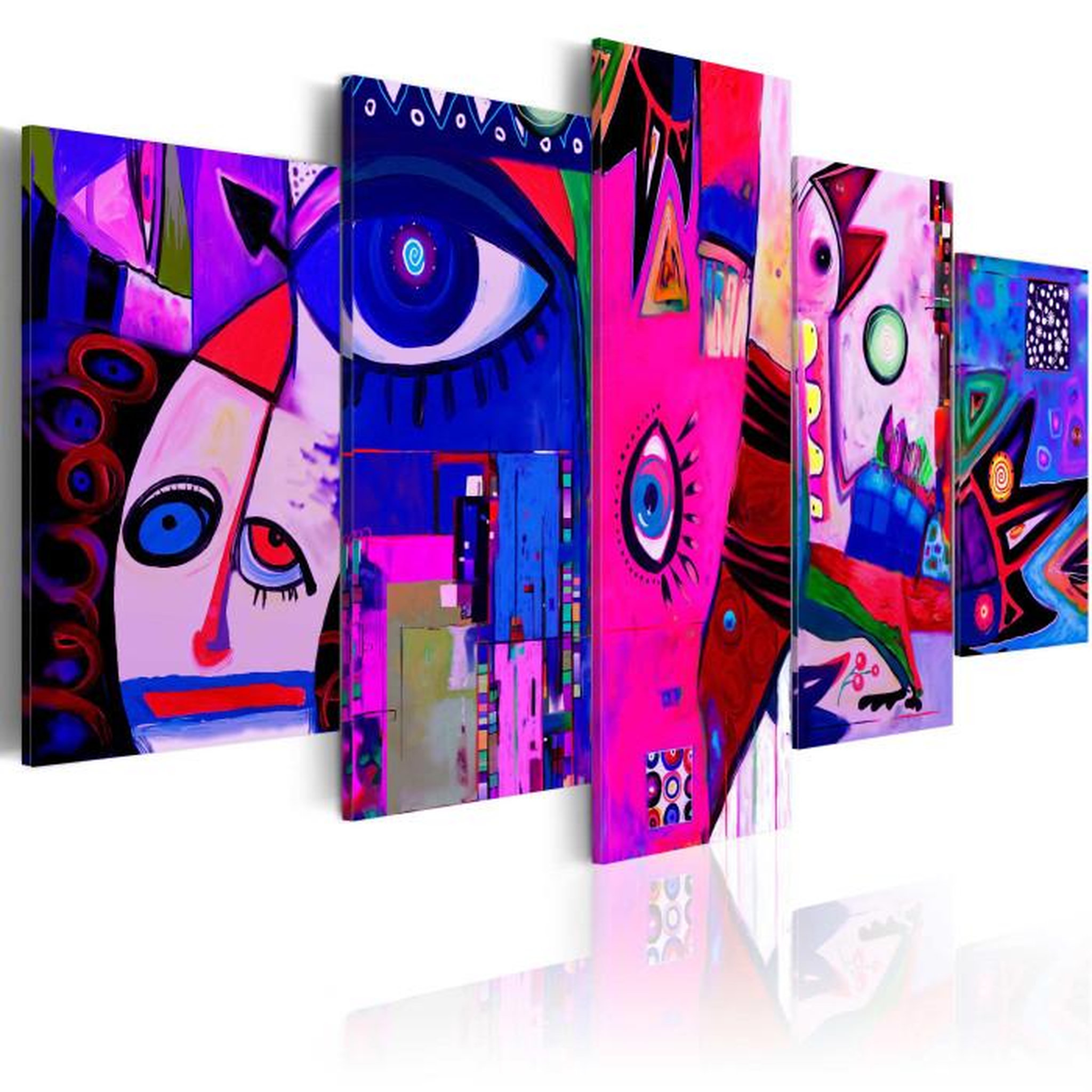 Paris Prix Tableau Imprimé  Pink Circus. Coloris disponibles : Multicolore