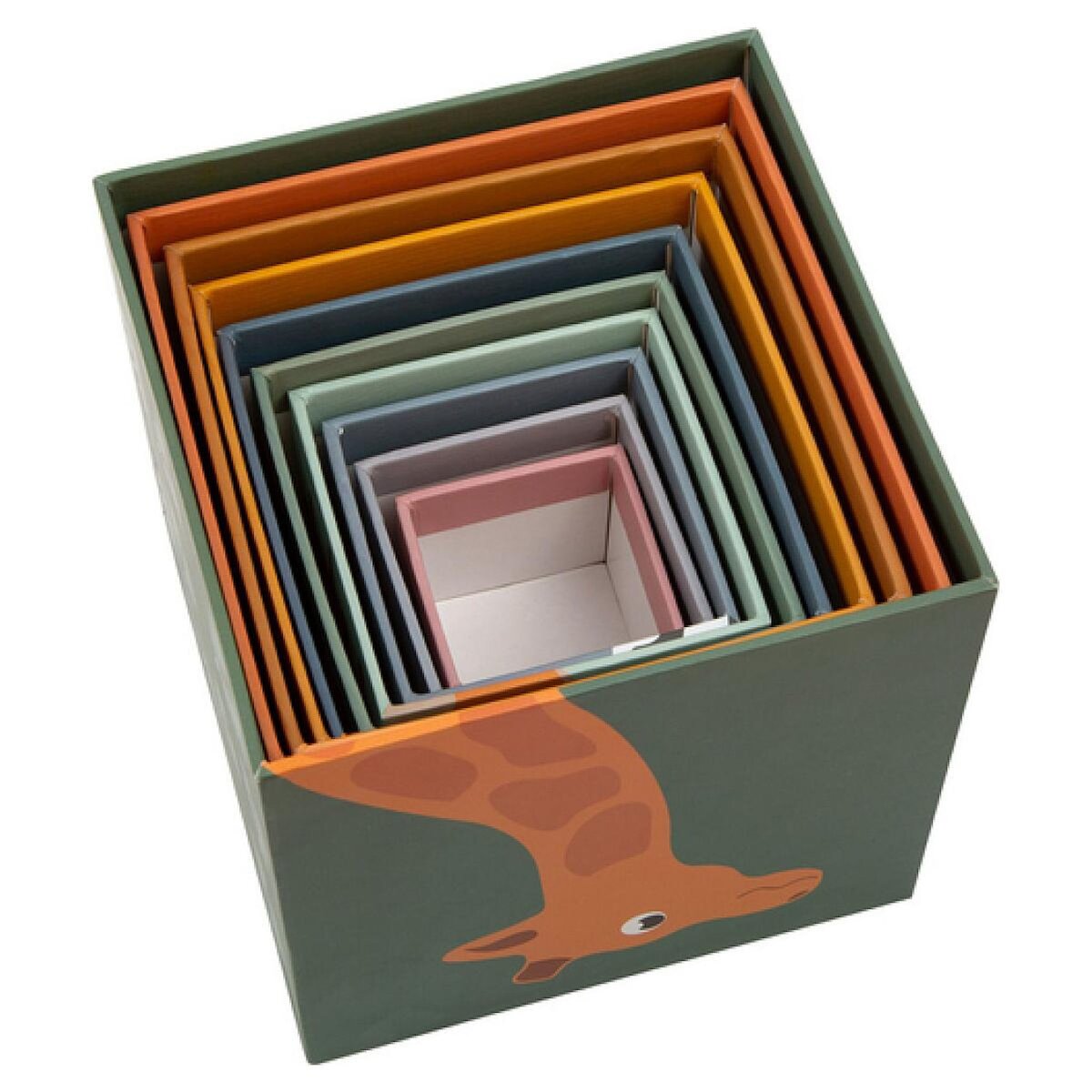 SMALLFOOT Cubes a empiler Safari -