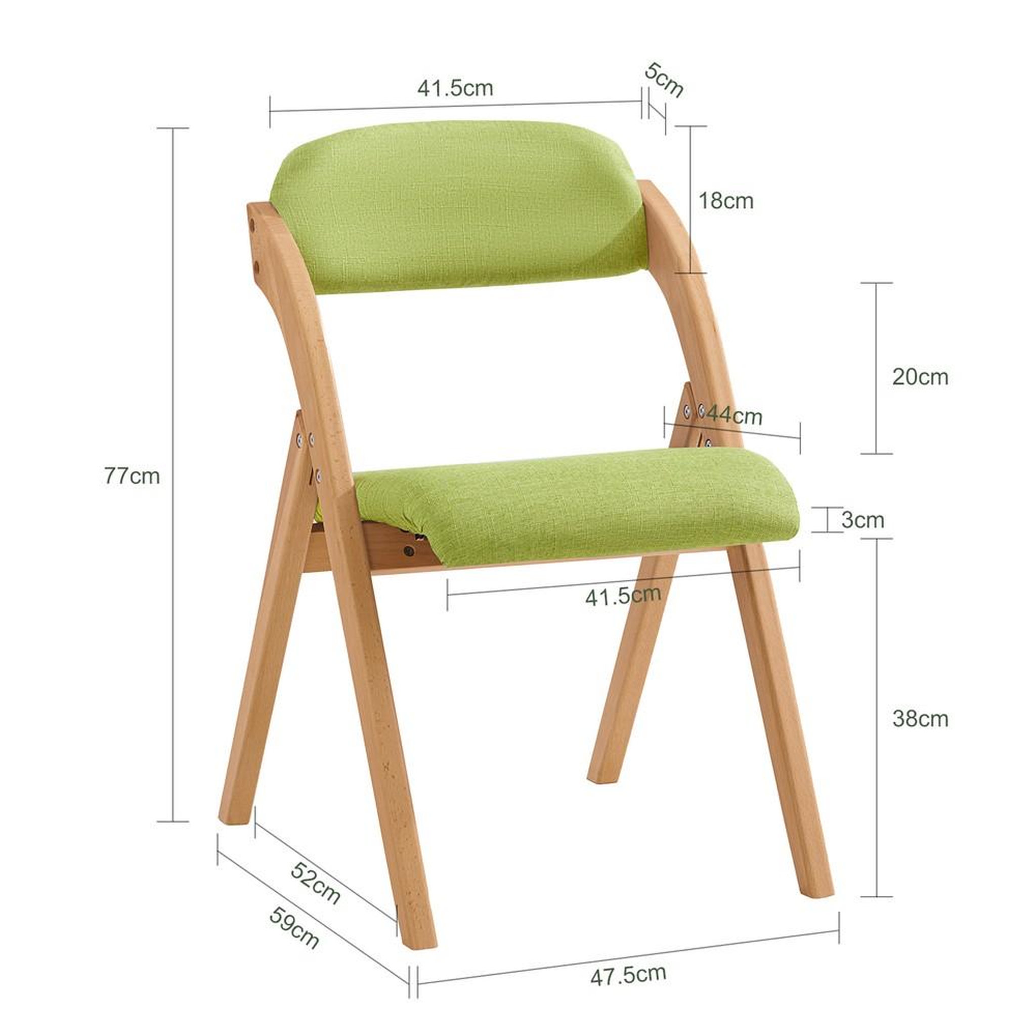 Voir la diapositive 3 : SOBUY SoBuy - Chaise Pliante ergonomique rembourrée - Nordique - FST92