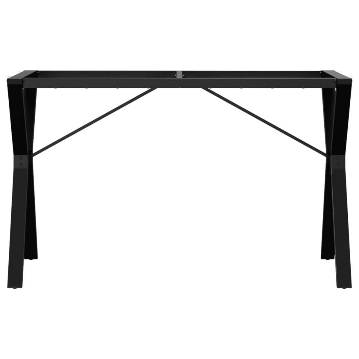 VIDAXL Pieds de table a manger cadre en Y 120x60x73 cm acier