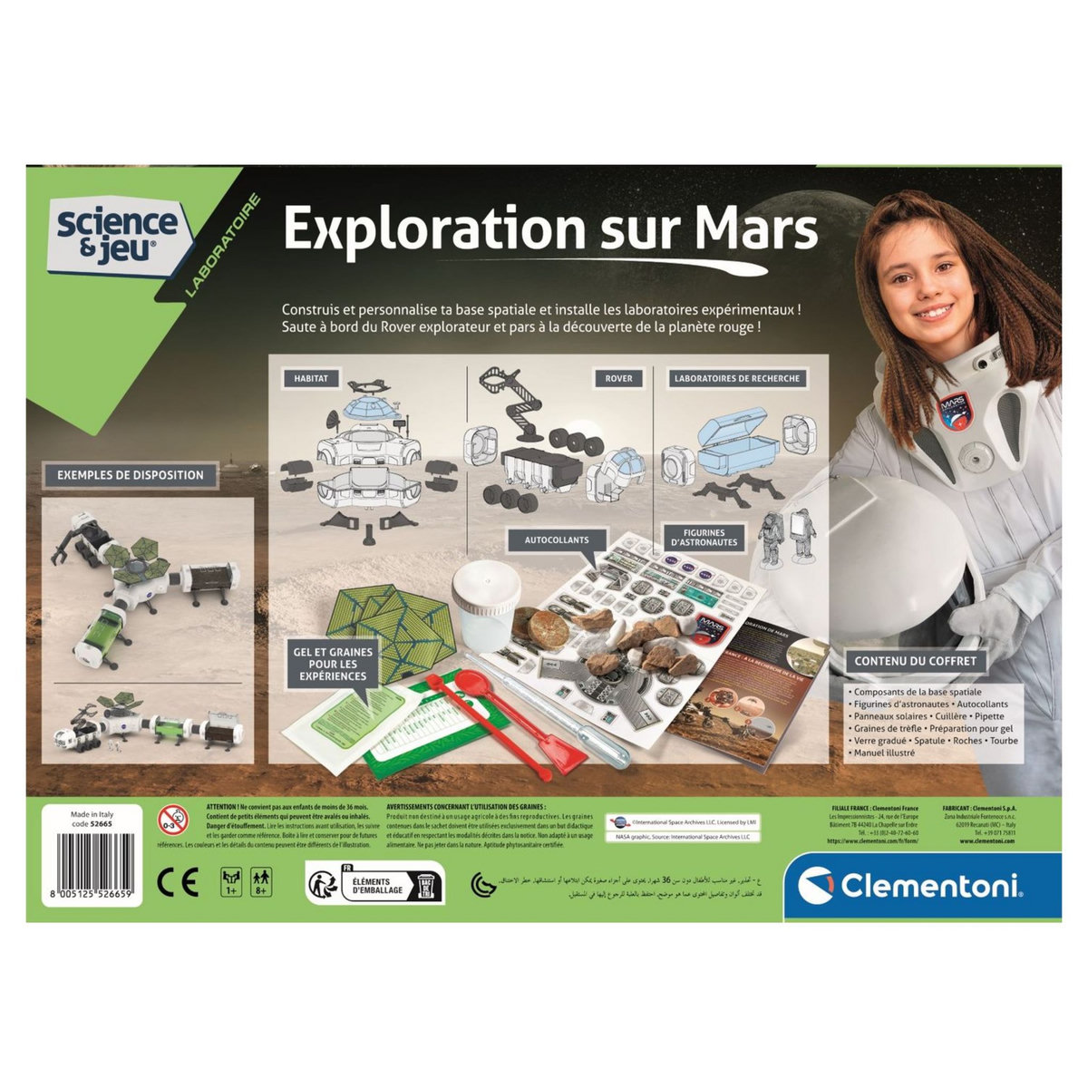 CLEMENTONI NASA Exploration sur MARS 