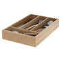 Voir la diapositive 2 : SECRET DE GOURMET Ménagère 24 Pièces & Bac  Cadence  30cm Naturel