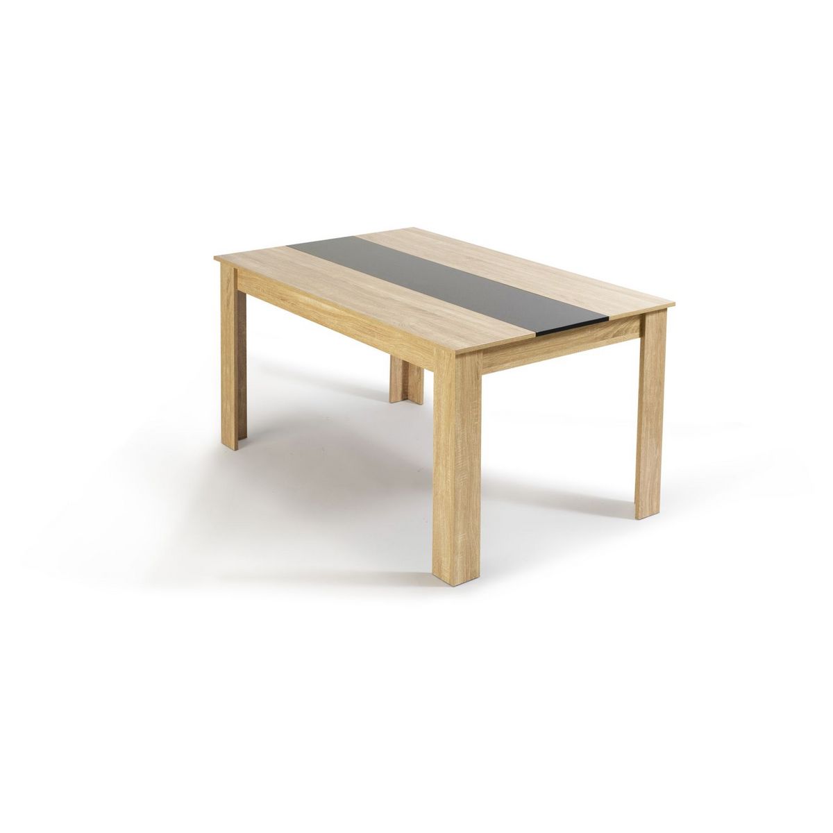 Table de repas fixe contemporaine 140 cm 