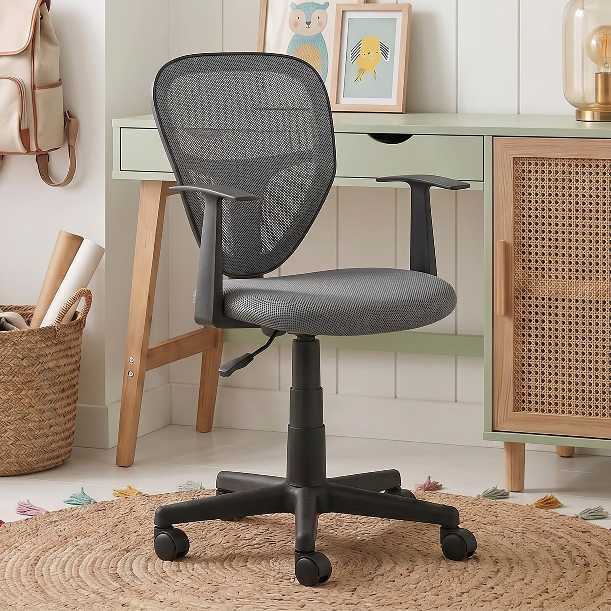 Voir la diapositive 2 : IDIMEX Chaise de bureau pour enfant STUDIO