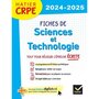  FICHES DE SCIENCES ET TECHNOLOGIE. EDITION 2024-2025, Laruelle-Detroussel Cécile