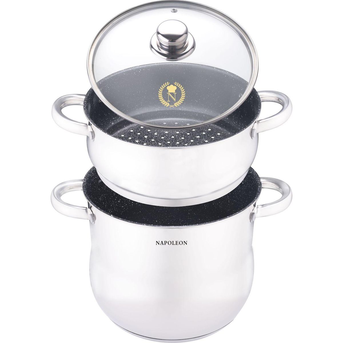 NAPOLEON  INT COUSCOUS INOX 12L ARRONDI TFI