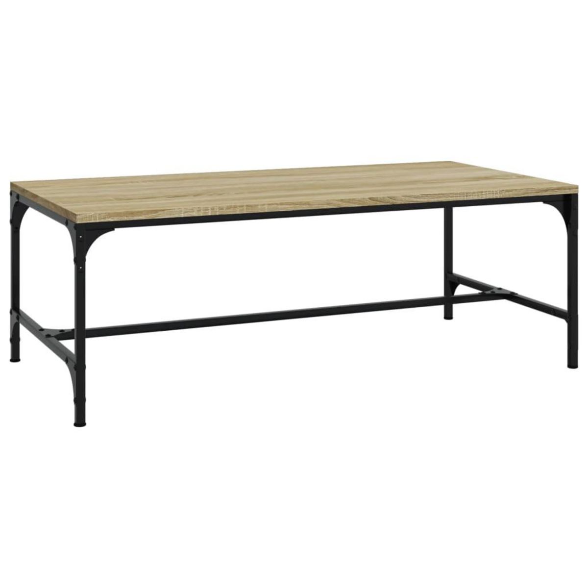 VIDAXL Table basse Chene sonoma 100x50x35 cm Bois d'ingenierie