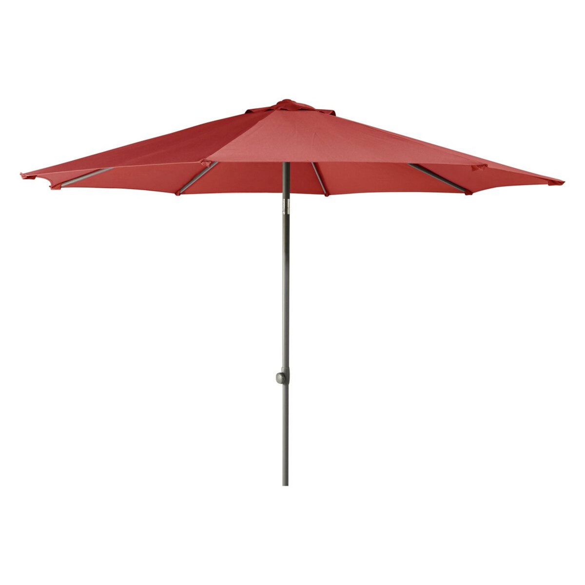 GARDENSTAR Parasol droit D2.7xH2.35m terracota PUSH UP 2