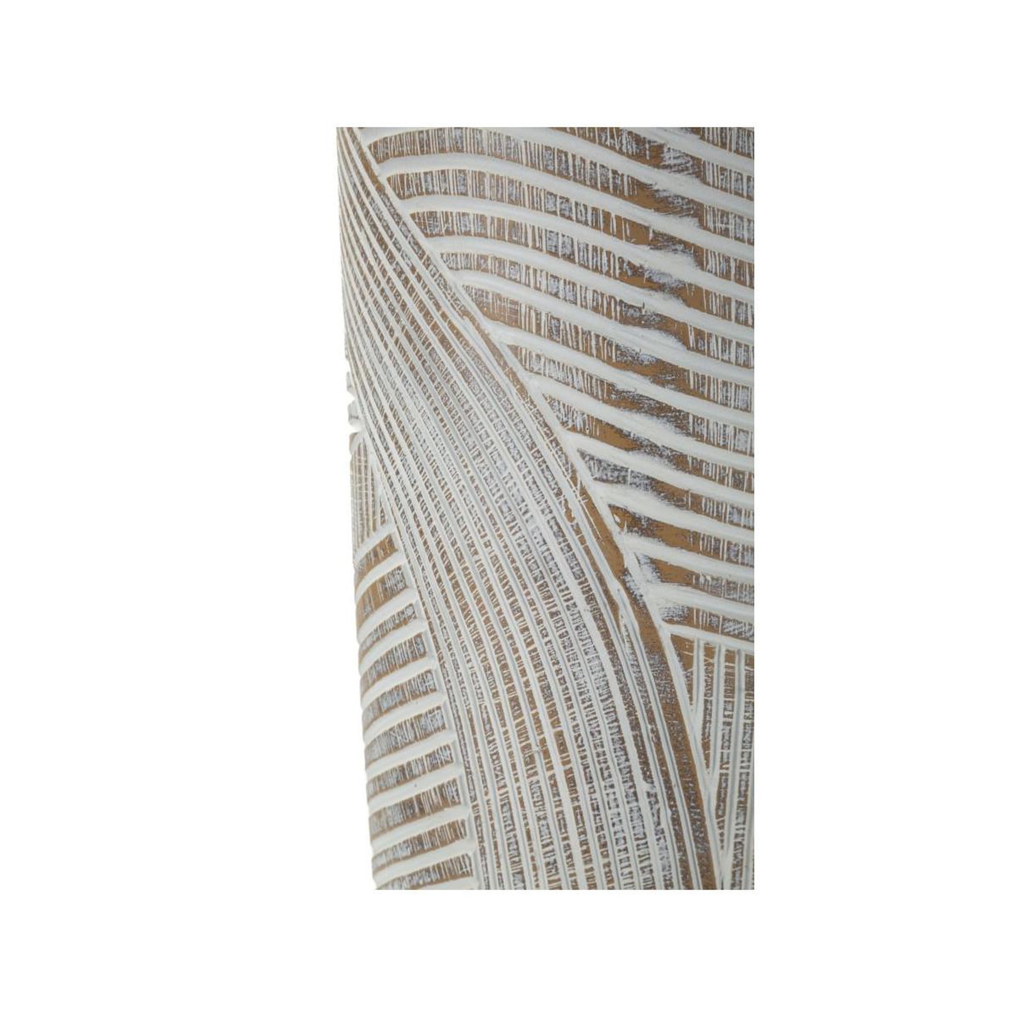 Voir la diapositive 5 : Paris Prix Cache-Pot Déco en Résine  Woody  45cm Multicolore