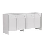 Habitat et Jardin Buffet en bois  Arlen  - 180 x 45 x 80 cm - Blanc