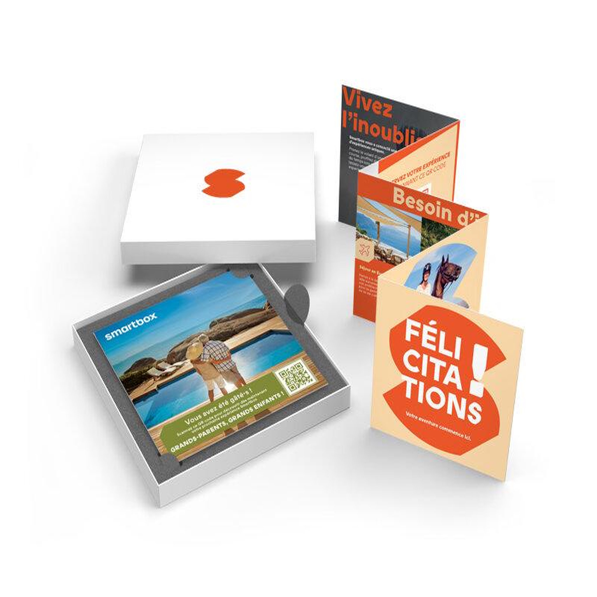 Voir la diapositive 2 : Smartbox Grands-parents, grands enfants ! - coffret cadeau multi-thèmes