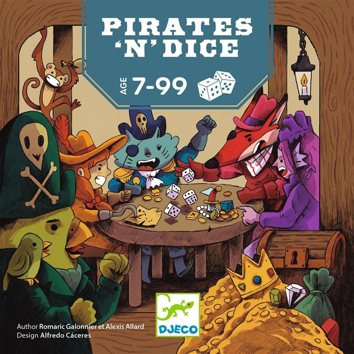 Djeco Jeu d'ambiance Djeco Pirates n Dice