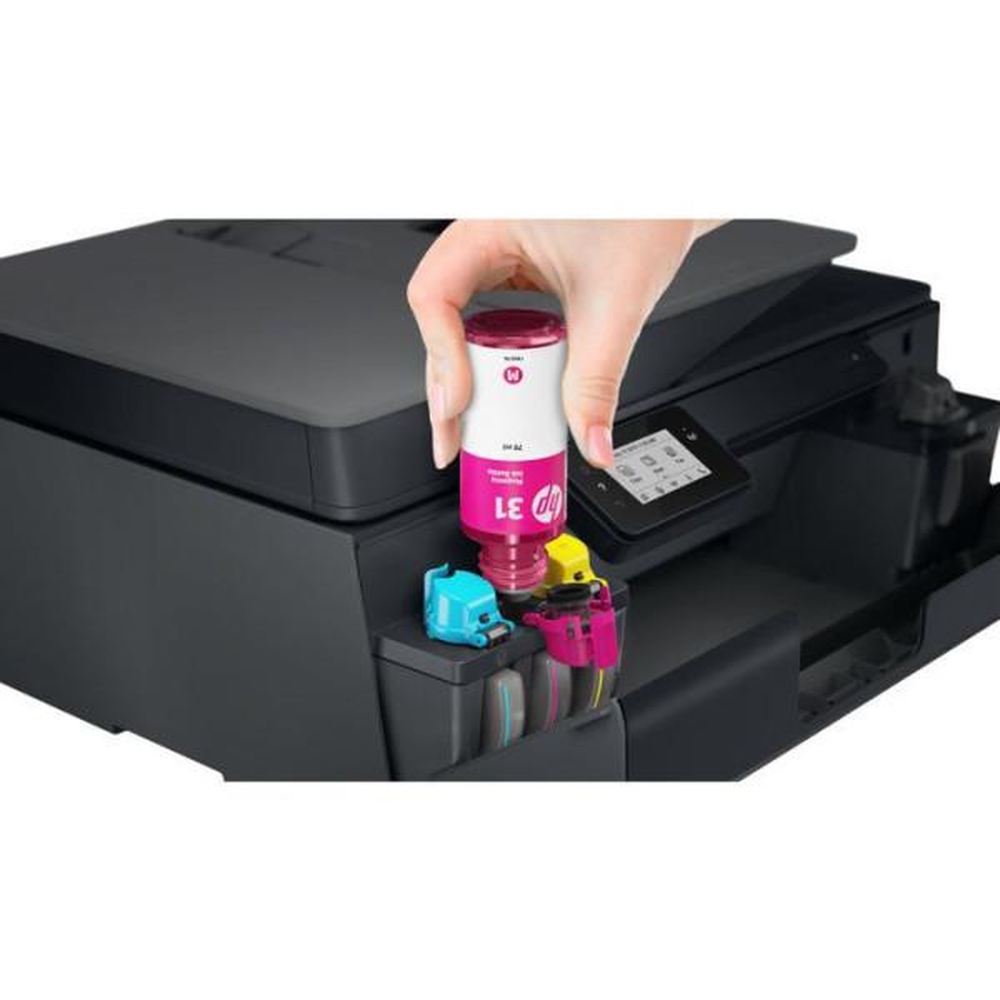 Voir la diapositive 6 : HP Imprimante multifonction tout-en-un sans fil hp y0f74a bhc tank plus 655 a4 jet d'encre wi-fi noir