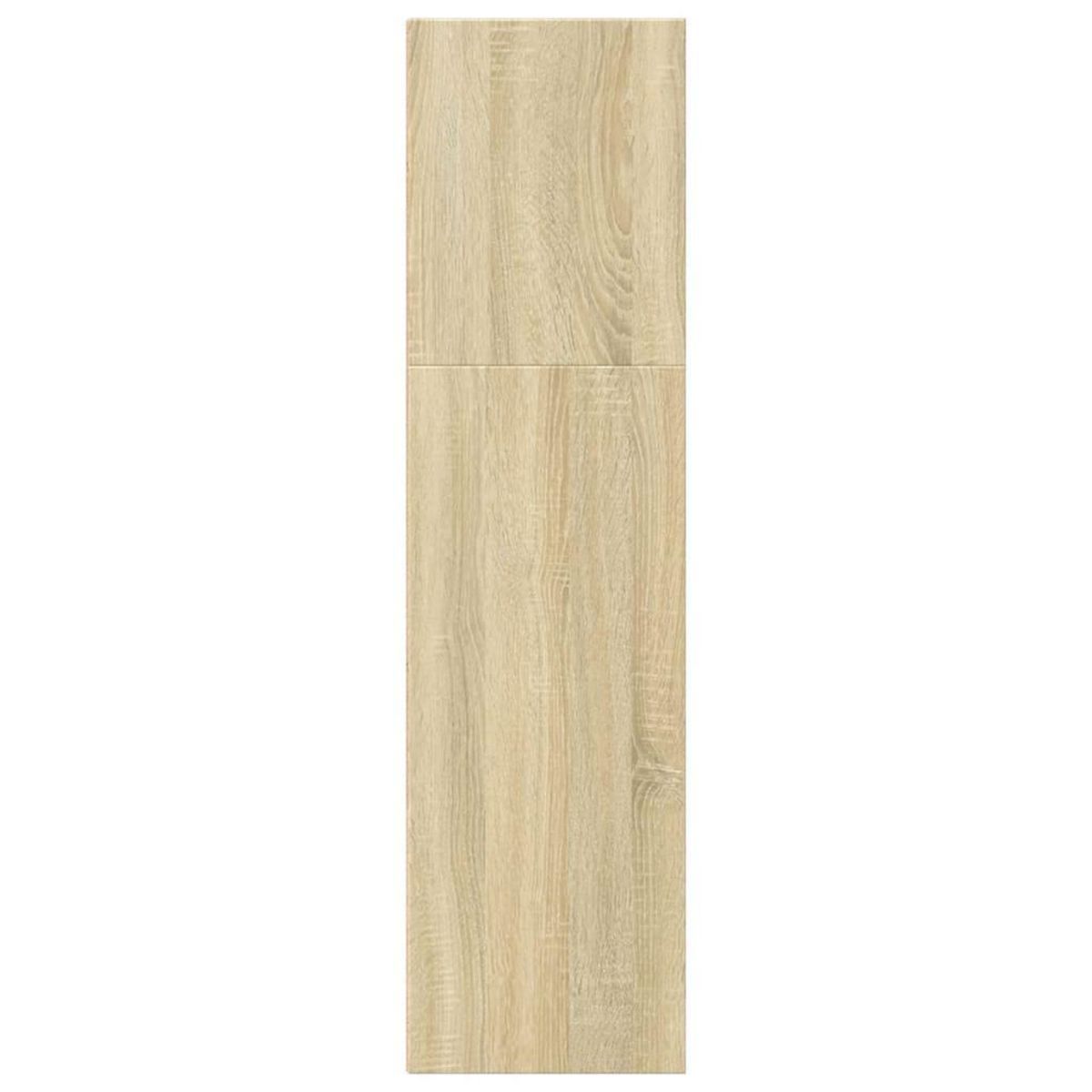 VIDAXL Bibliotheque chene sonoma 40x30x114 cm bois d'ingenierie