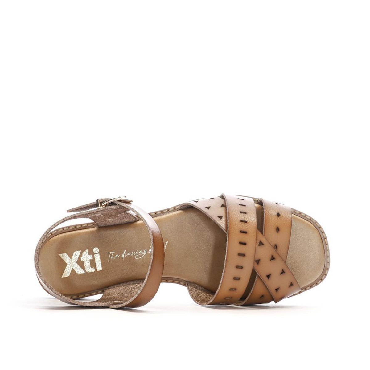 XTI Sandales Camel Femme Xti 143868
