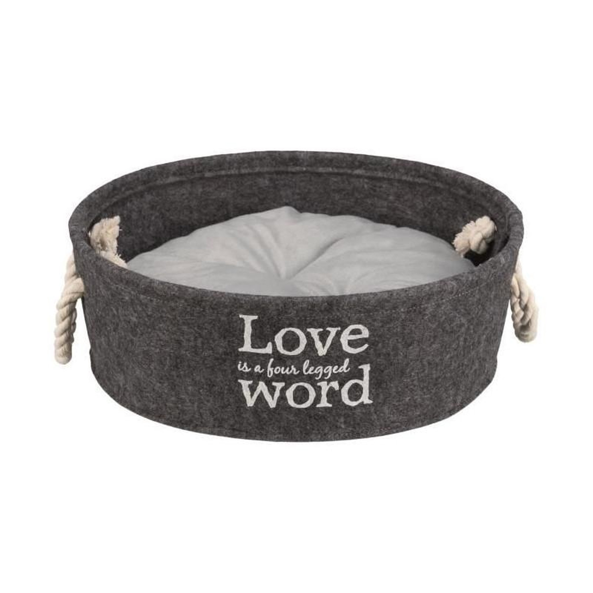 Trixie TRIXIE Lit Lian - Ø37cm - Gris - Pour chien