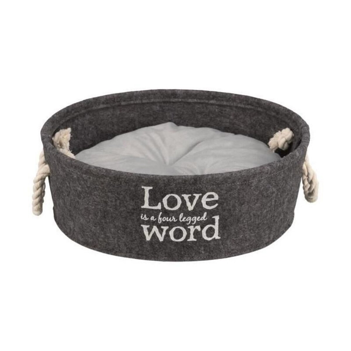 Trixie TRIXIE Lit Lian - Ø37cm - Gris - Pour chien