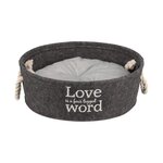 Trixie TRIXIE Lit Lian - Ø37cm - Gris - Pour chien