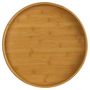 Voir la diapositive 2 : FIVE Plateau de Service Rond  Bambou  40cm Naturel