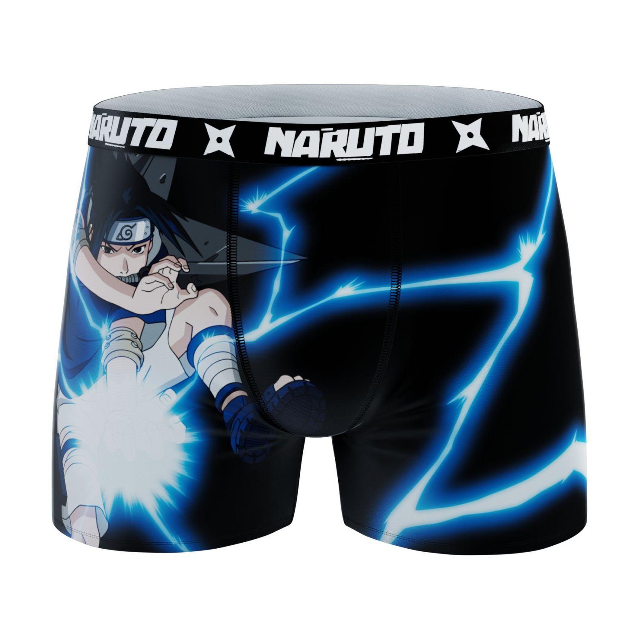 Voir la diapositive 4 : NARUTO Lot de 6 Boxers homme Naruto