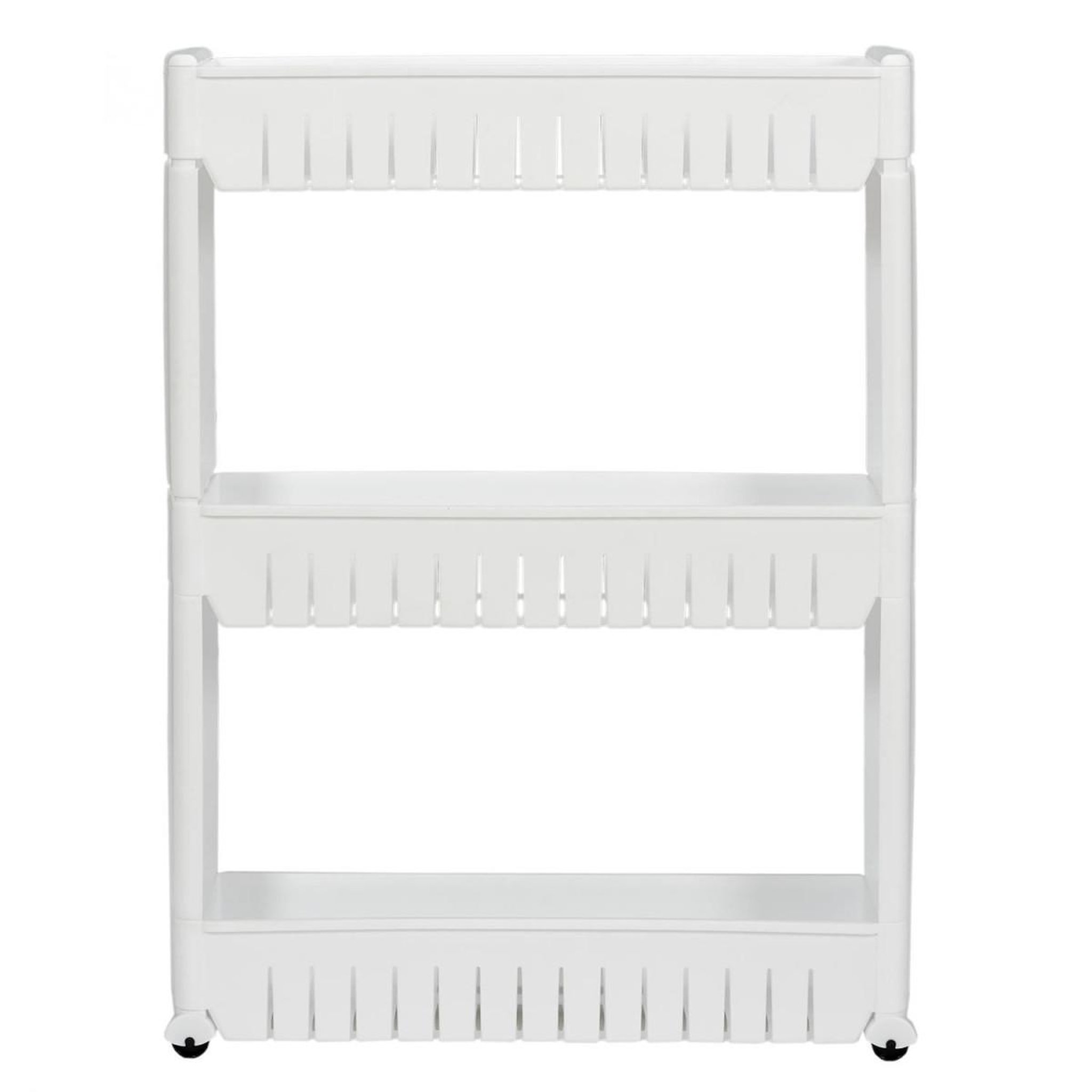Voir la diapositive 2 : Je cherche une idee Desserte de cuisine  3 niveaux  70cm blanc