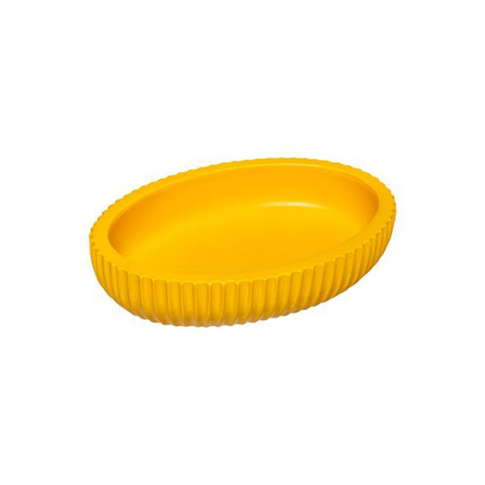 Voir la diapositive 3 : FIVE Porte savon design  modern  12cm moutarde