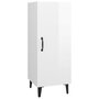 Voir la diapositive 2 : VIDAXL Buffet Blanc brillant 34,5x34x90 cm Bois d'ingenierie