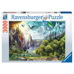 RAVENSBURGER Puzzle 3000 pièces Le règne des dragons