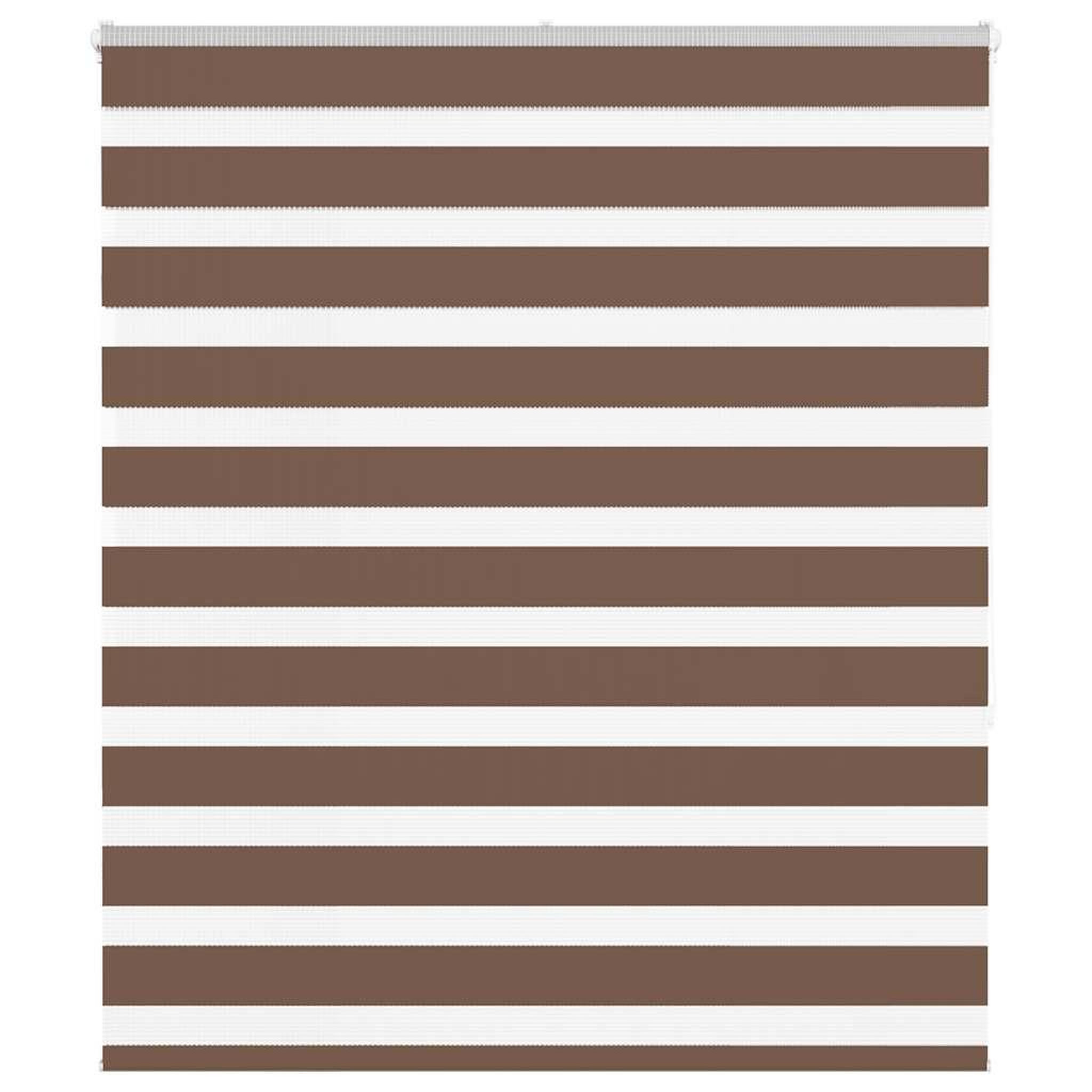 VIDAXL Store zebre marron 120x150cm largeur du tissu 115,9cm polyester