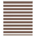 VIDAXL Store zebre marron 120x150cm largeur du tissu 115,9cm polyester