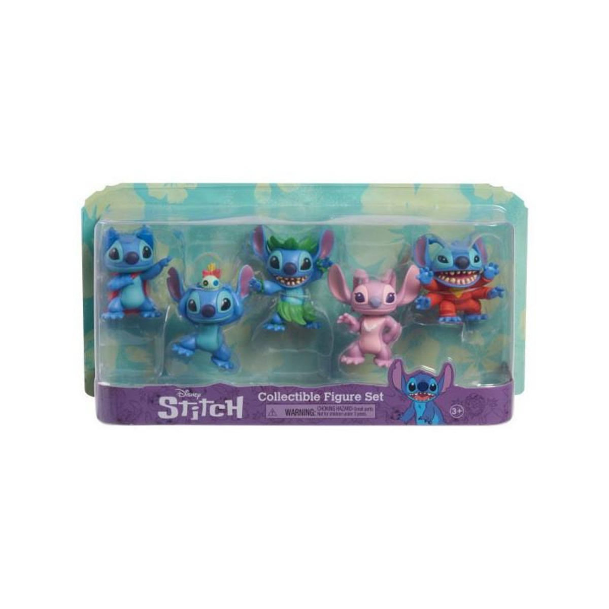 DISNEY Pack 5 Figurines Disney Stitch Collector