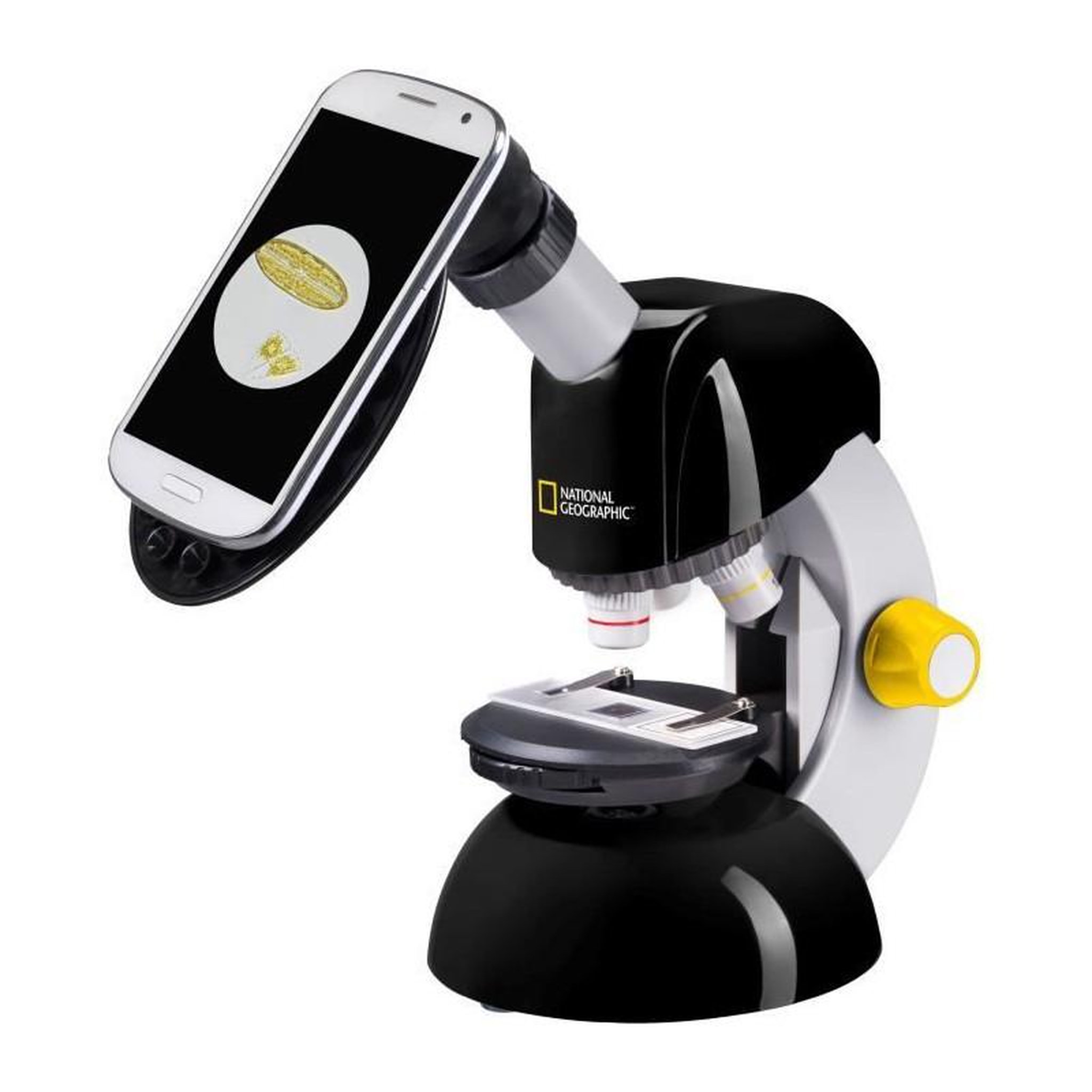 Voir la diapositive 2 : Bresser Kit télescope + microscope enfant - National Geographic