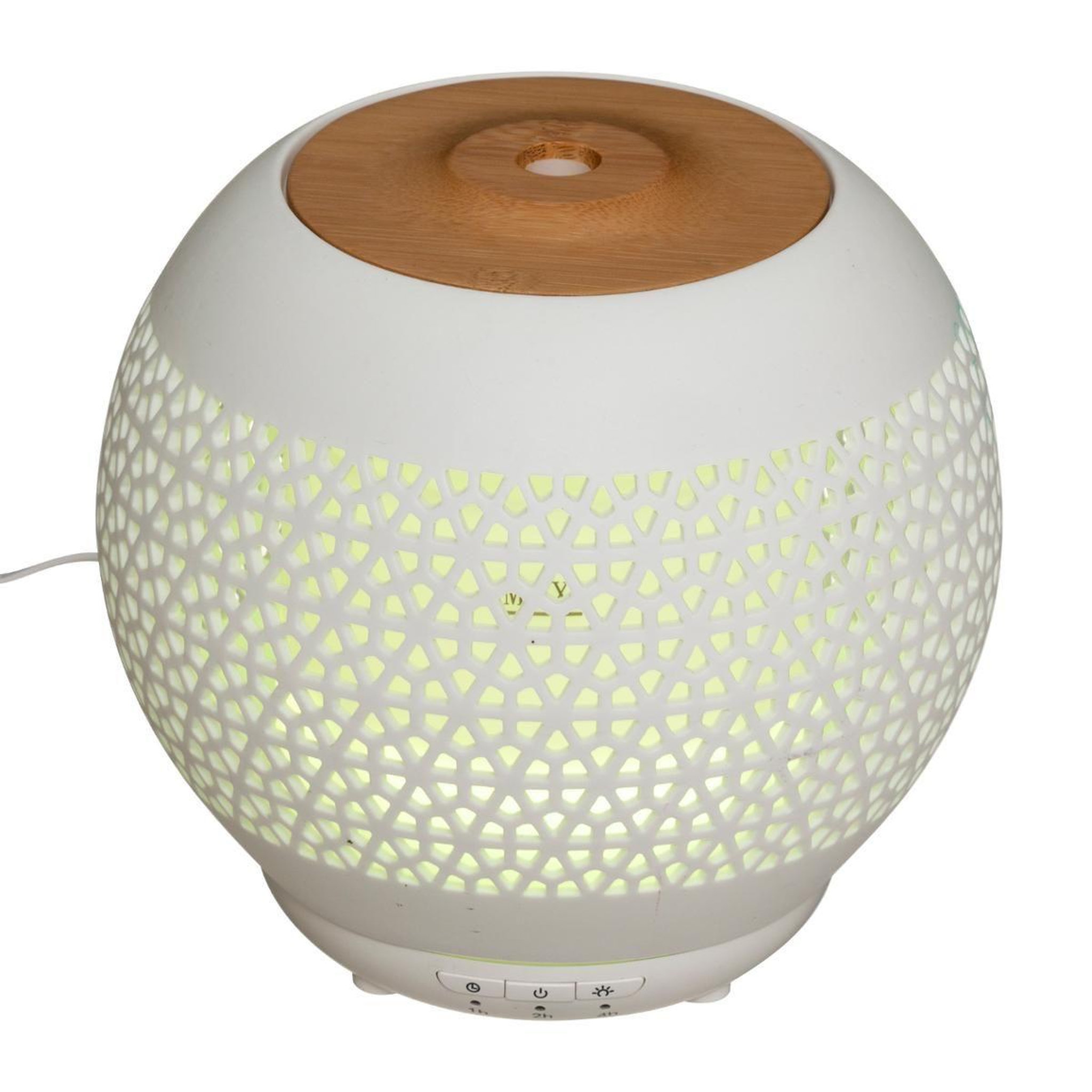 Voir la diapositive 4 : ATMOSPHERA Diffuseur d'huiles essentielles  generiq  250ml blanc
